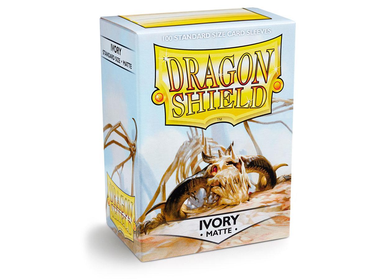 Dragon Shield Matte Sleeve - Ivory ‘Ogier’ 100ct | The CG Realm