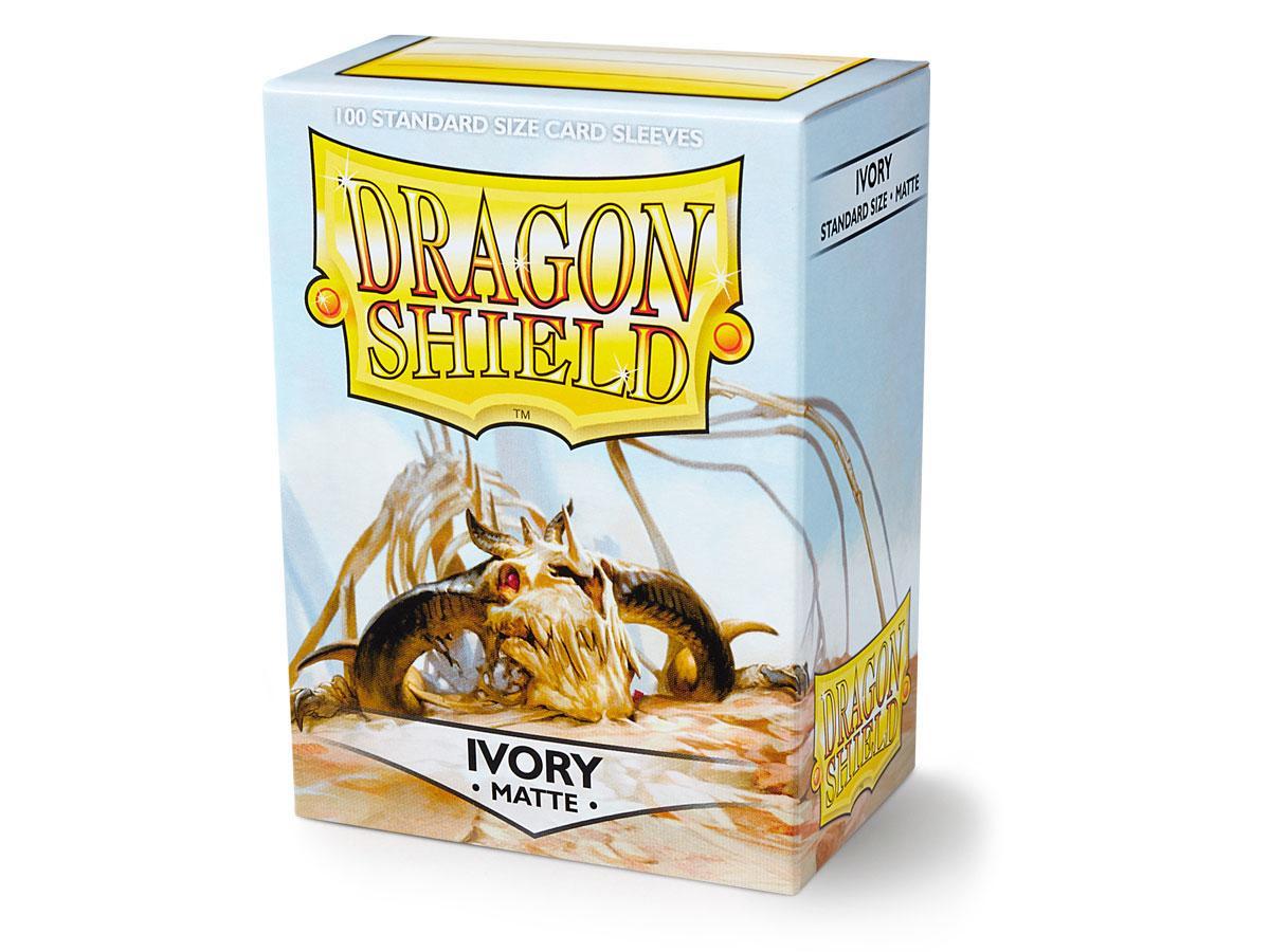 Dragon Shield Matte Sleeve - Ivory ‘Ogier’ 100ct | The CG Realm