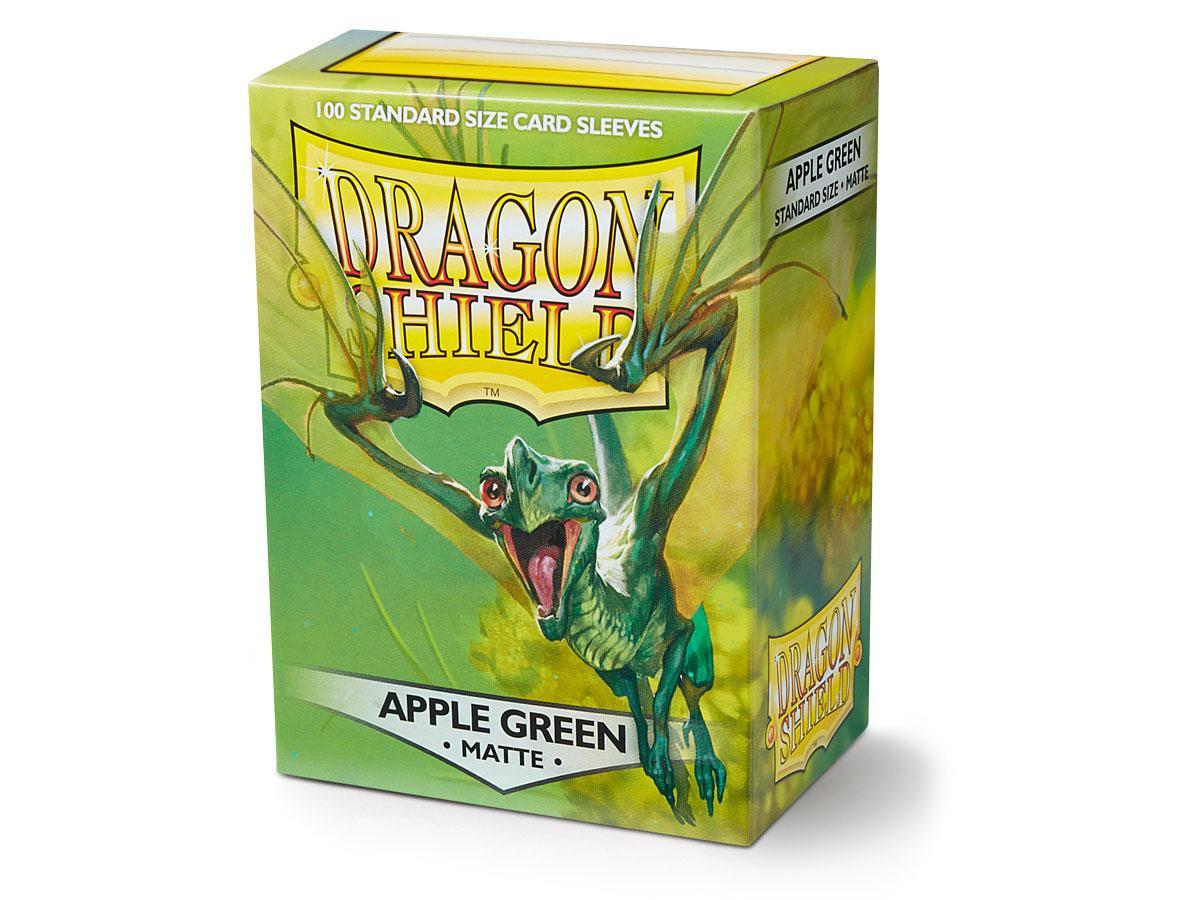 Dragon Shield Matte Sleeve -Apple Green ‘Eliban’ 100ct | The CG Realm