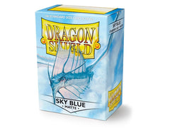 Dragon Shield Matte Sleeve - Sky Blue ‘Strata’ 100ct | The CG Realm