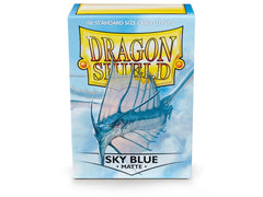 Dragon Shield Matte Sleeve - Sky Blue ‘Strata’ 100ct | The CG Realm