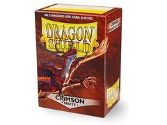Dragon Shield Matte Sleeve - Crimson ‘Logi’ 100ct | The CG Realm