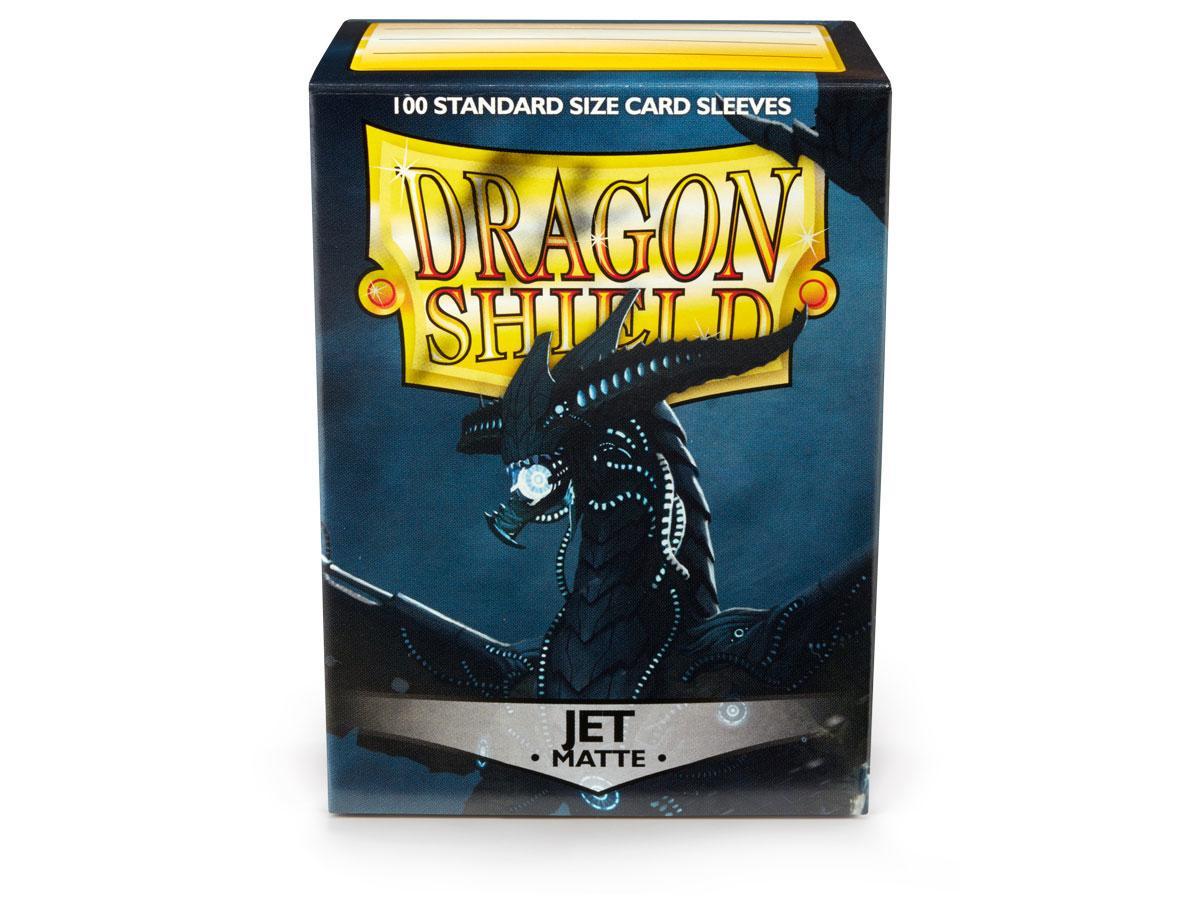 Dragon Shield Matte Sleeve - Jet ‘Bodom’ 100ct | The CG Realm