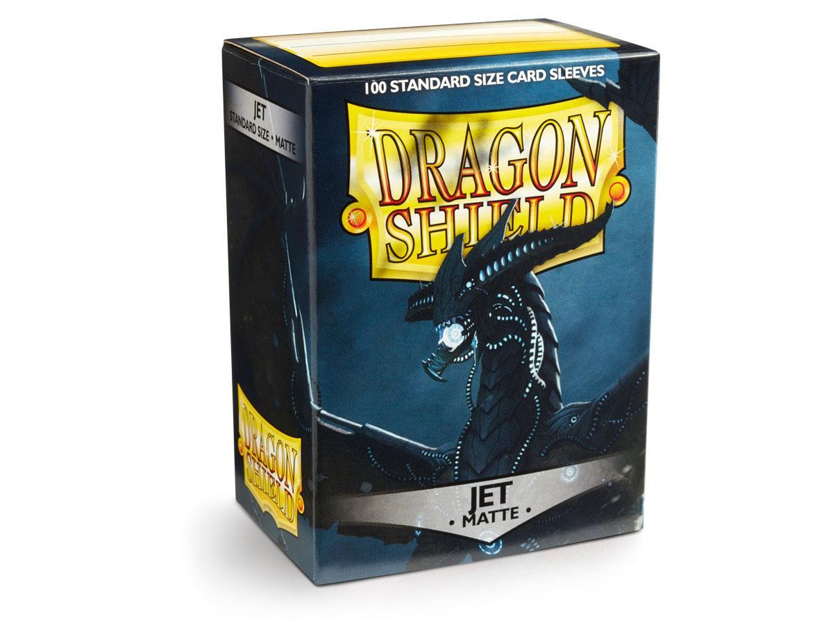 Dragon Shield Matte Sleeve - Jet ‘Bodom’ 100ct | The CG Realm