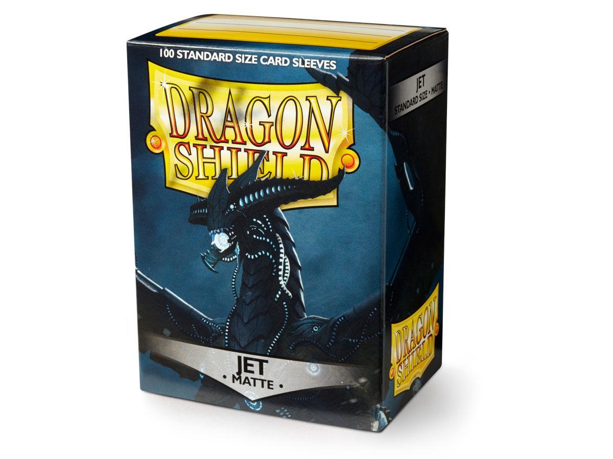 Dragon Shield Matte Sleeve - Jet ‘Bodom’ 100ct | The CG Realm