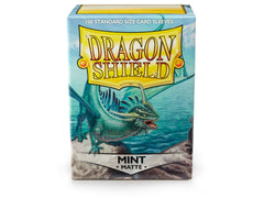 Dragon Shield Matte Sleeve - Mint ‘Bayaga’ 100ct | The CG Realm