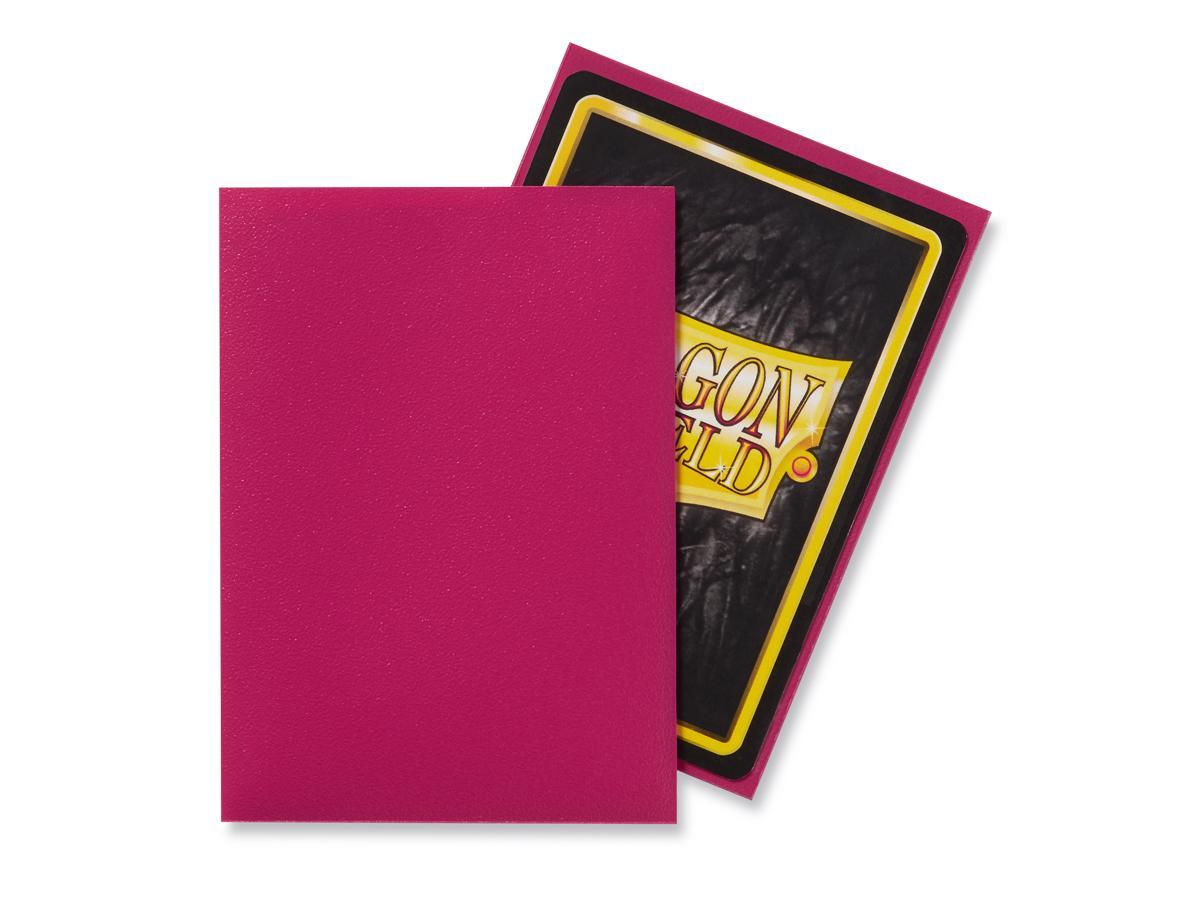 Dragon Shield Matte Sleeve - Magenta ‘Fuchsin’ 100ct | The CG Realm