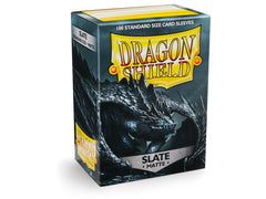 Dragon Shield Matte Sleeve - Slate ‘Escotarox’ 100ct | The CG Realm