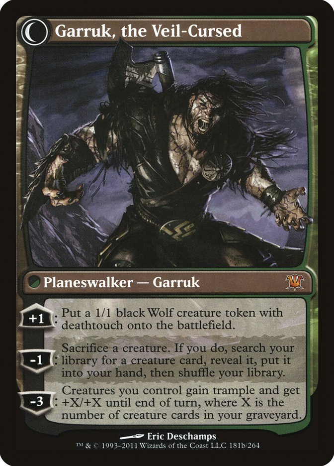 Garruk Relentless // Garruk, the Veil-Cursed [Innistrad] | The CG Realm