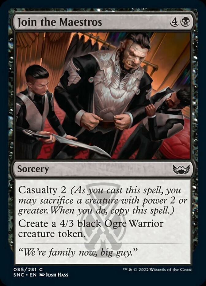 Join the Maestros [Streets of New Capenna] | The CG Realm