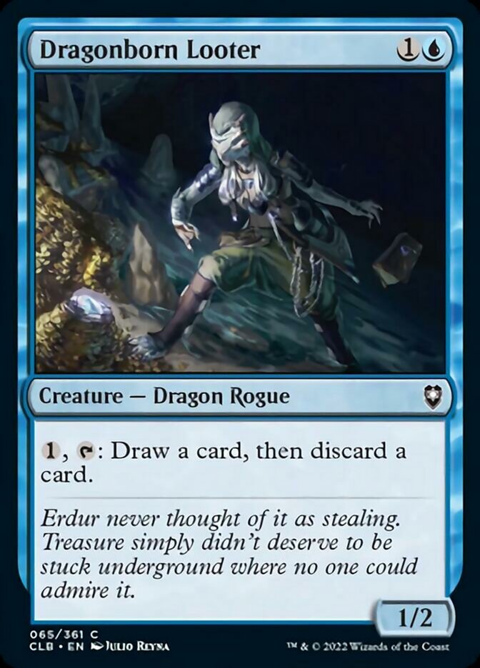 Dragonborn Looter [Commander Legends: Battle for Baldur's Gate] | The CG Realm