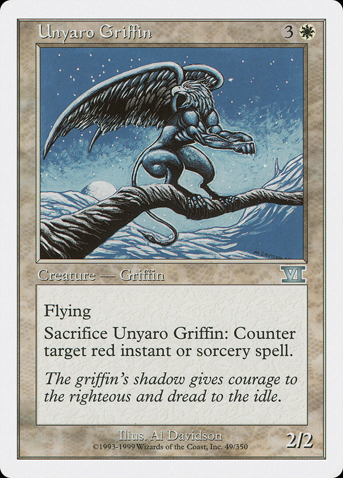 Unyaro Griffin [Classic Sixth Edition] | The CG Realm