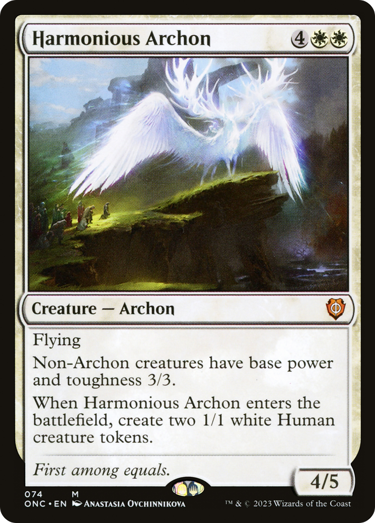 Harmonious Archon [Phyrexia: All Will Be One Commander] | The CG Realm