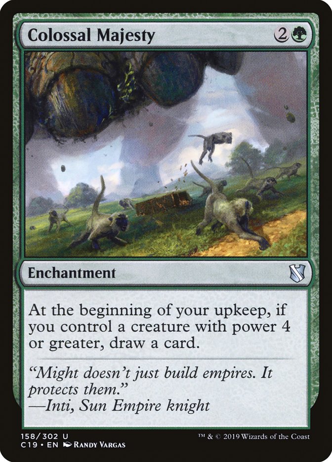 Colossal Majesty [Commander 2019] | The CG Realm