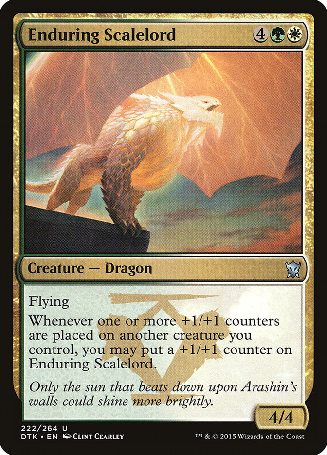 Enduring Scalelord [Dragons of Tarkir] | The CG Realm