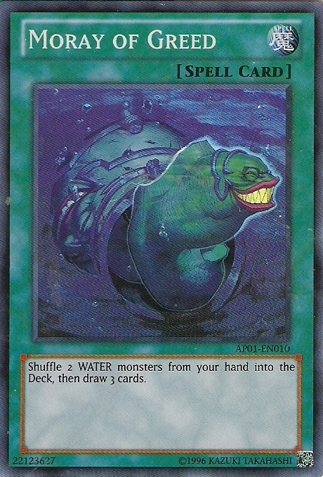 Moray of Greed [AP01-EN010] Super Rare | The CG Realm