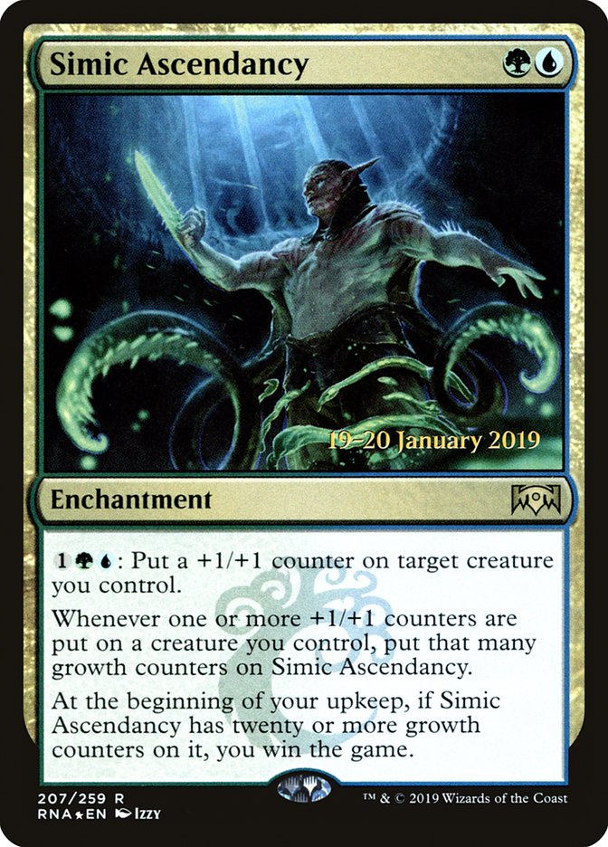 Simic Ascendancy [Ravnica Allegiance Prerelease Promos] | The CG Realm