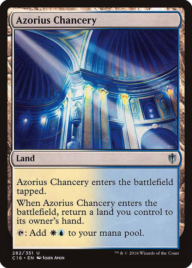 Azorius Chancery [Commander 2016] | The CG Realm