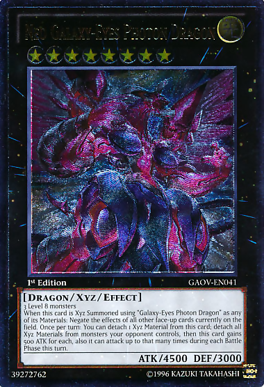 Neo Galaxy-Eyes Photon Dragon [GAOV-EN041] Ultimate Rare | The CG Realm