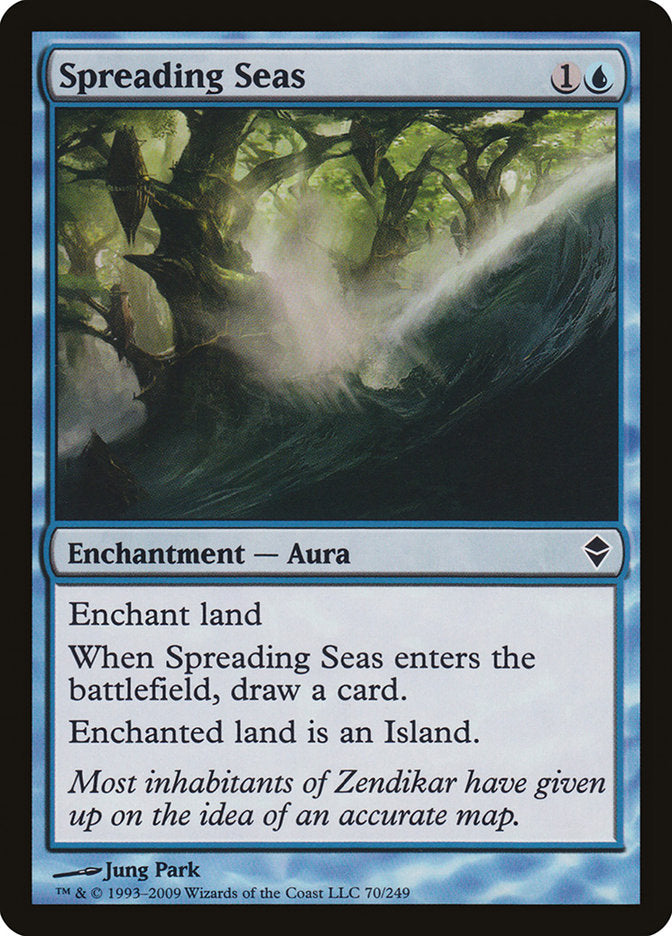 Spreading Seas [Zendikar] | The CG Realm