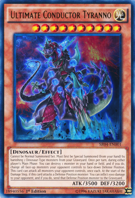 Ultimate Conductor Tyranno [SR04-EN001] Ultra Rare | The CG Realm