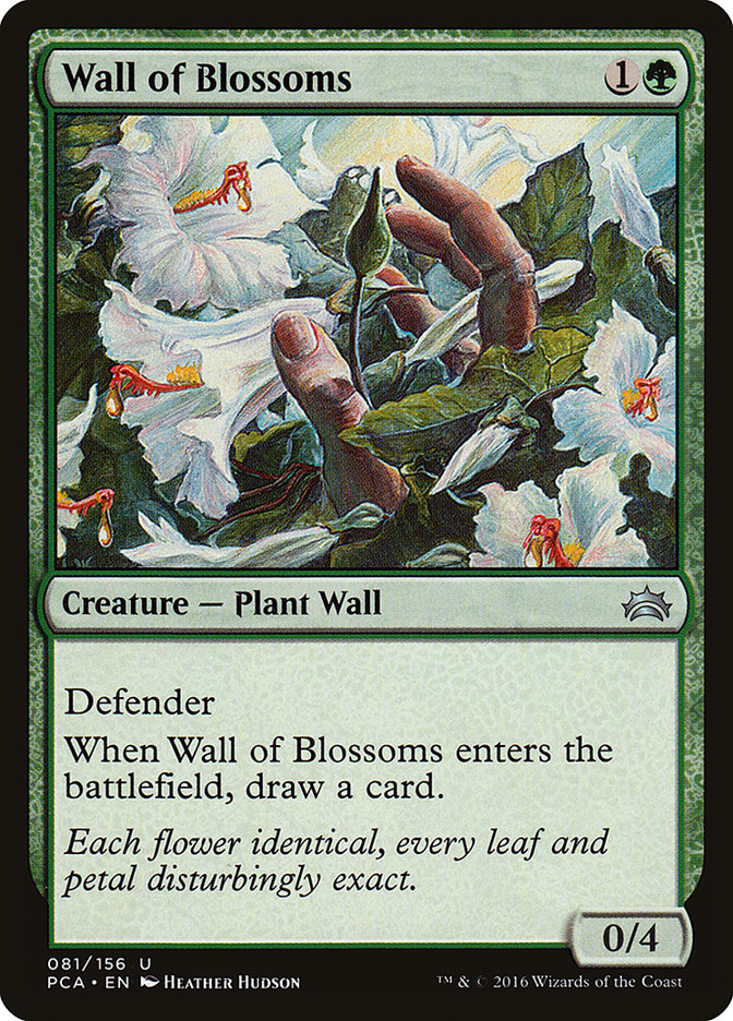 Wall of Blossoms [Planechase Anthology] | The CG Realm