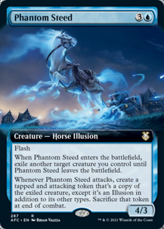 Phantom Steed (Extended Art) [Dungeons & Dragons: Adventures in the Forgotten Realms Commander] | The CG Realm