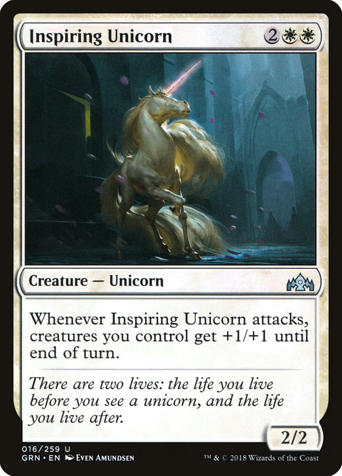 Inspiring Unicorn [Guilds of Ravnica] | The CG Realm