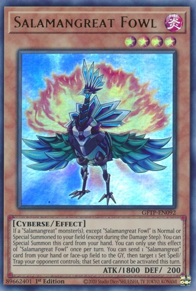 Salamangreat Fowl [GFTP-EN092] Ultra Rare | The CG Realm