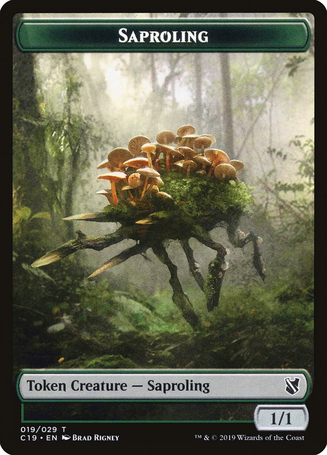 Saproling Token [Commander 2019 Tokens] | The CG Realm