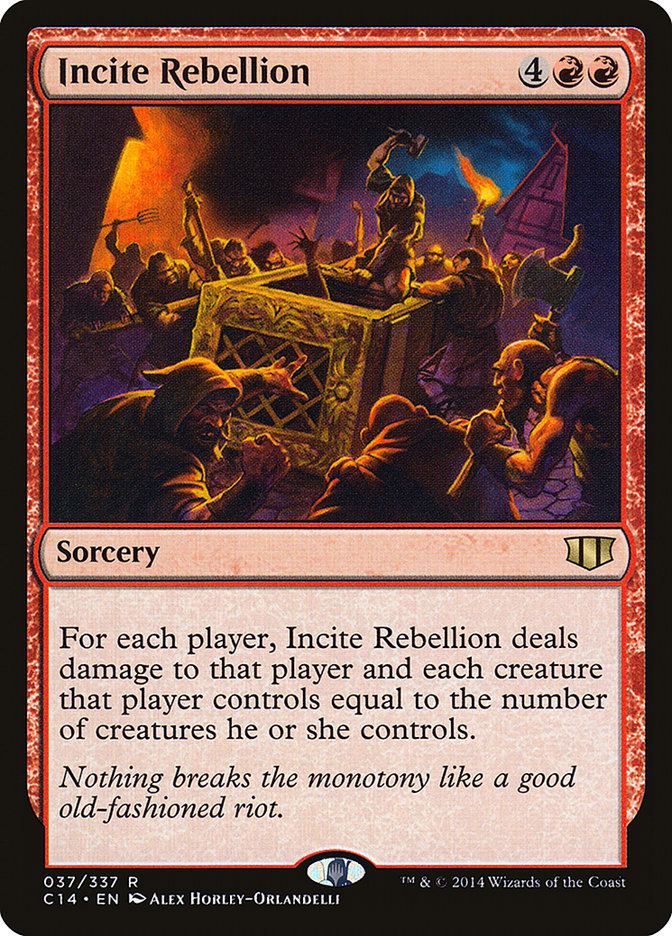 Incite Rebellion [Commander 2014] | The CG Realm
