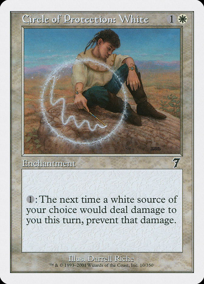 Circle of Protection: White [Seventh Edition] | The CG Realm