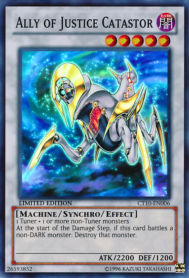 Ally of Justice Catastor [CT10-EN006] Super Rare | The CG Realm