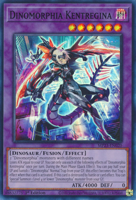 Dinomorphia Kentregina [MP23-EN020] Super Rare | The CG Realm