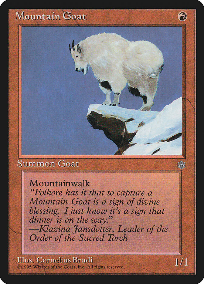 Mountain Goat [Ice Age] | The CG Realm