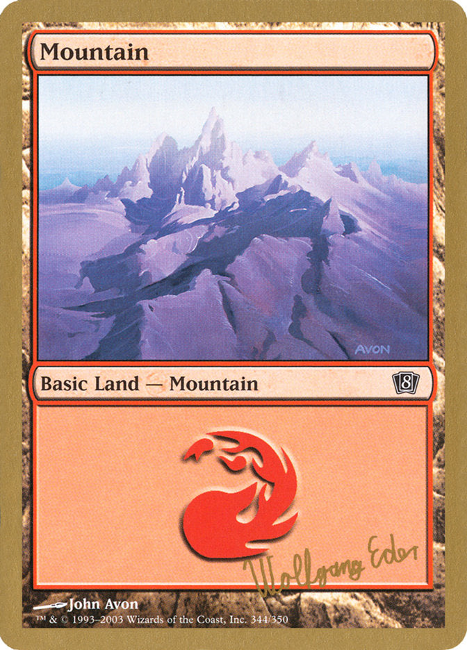 Mountain (Wolfgang Eder) [World Championship Decks 2003] | The CG Realm