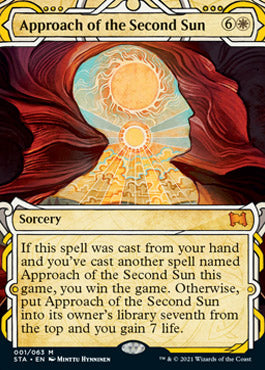 Approach of the Second Sun (Foil Etched) [Strixhaven: School of Mages Mystical Archive] | The CG Realm