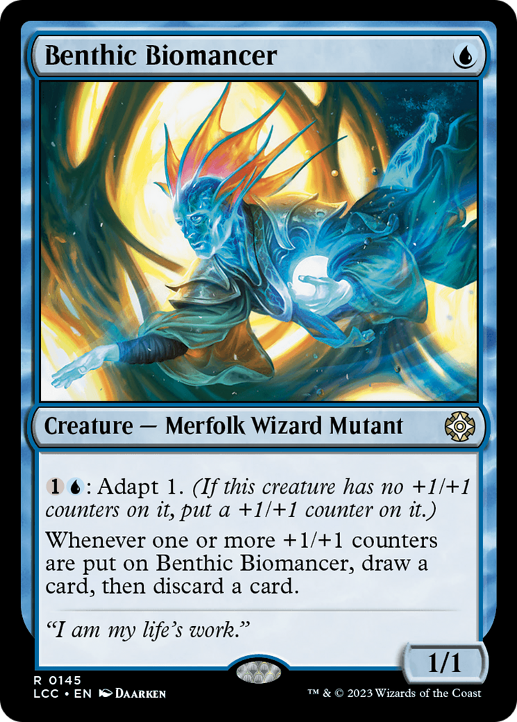 Benthic Biomancer [The Lost Caverns of Ixalan Commander] | The CG Realm