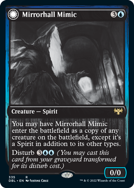 Mirrorhall Mimic (DBL-335) - Innistrad: Double Feature: (Double Faced Transform)