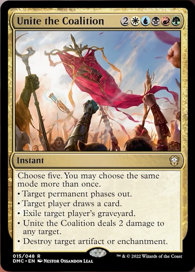 Unite the Coalition [Dominaria United Commander] | The CG Realm