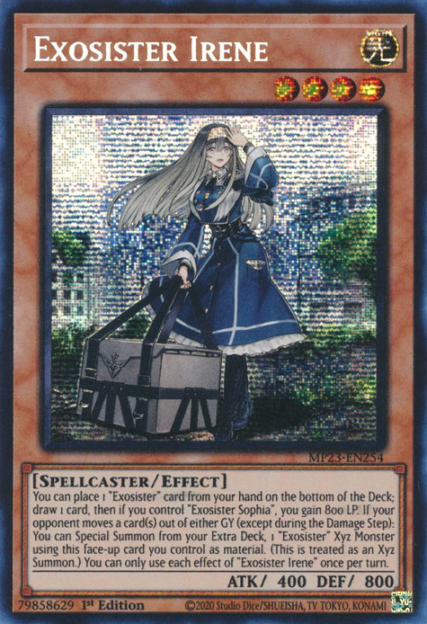 Exosister Irene [MP23-EN254] Prismatic Secret Rare | The CG Realm