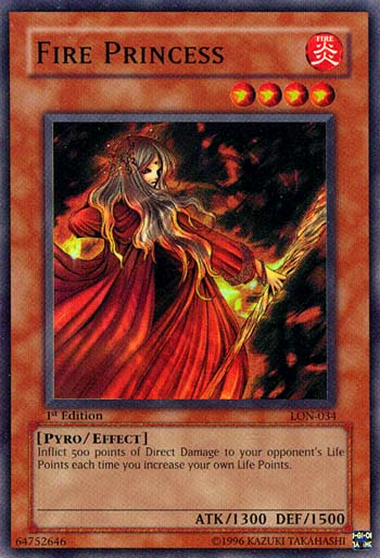 Fire Princess [LON-034] Super Rare | The CG Realm