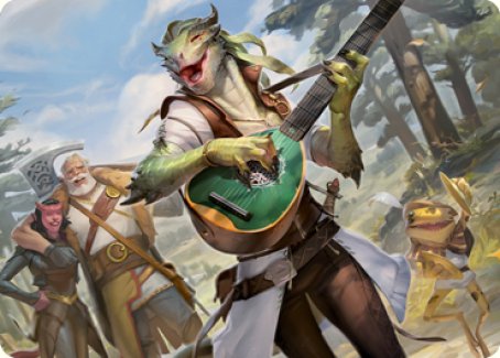 Wandering Troubadour Art Card [Dungeons & Dragons: Adventures in the Forgotten Realms Art Series] | The CG Realm