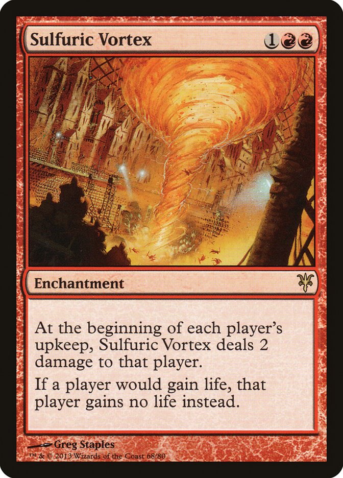 Sulfuric Vortex (DDK-068) - Duel Decks: Sorin vs. Tibalt