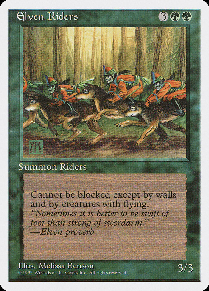 Elven Riders [Fourth Edition] | The CG Realm