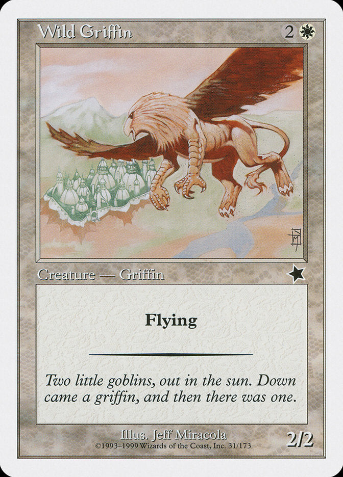 Wild Griffin [Starter 1999] | The CG Realm