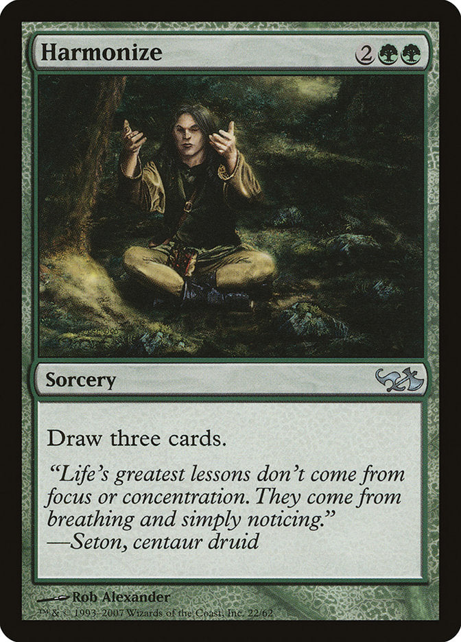 Harmonize [Duel Decks: Elves vs. Goblins] | The CG Realm