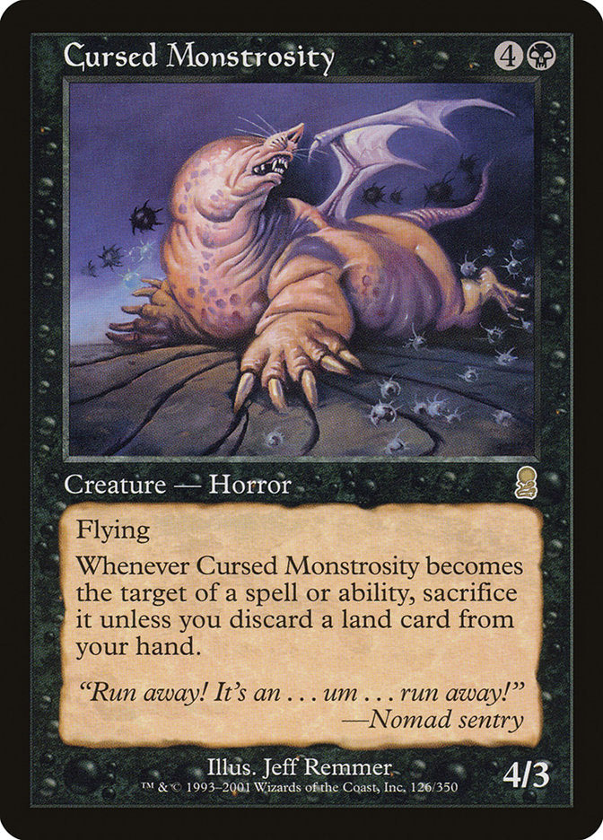 Cursed Monstrosity [Odyssey] | The CG Realm