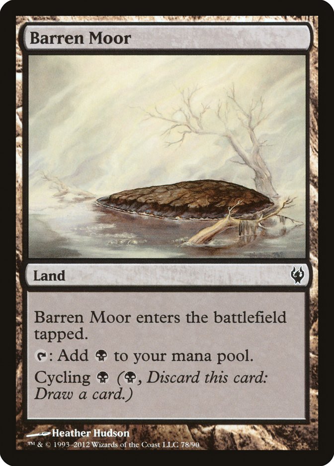 Barren Moor [Duel Decks: Izzet vs. Golgari] | The CG Realm