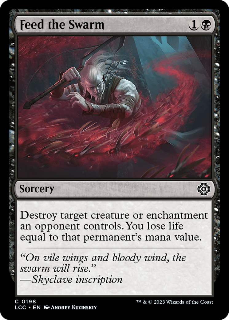 Feed the Swarm [The Lost Caverns of Ixalan Commander] | The CG Realm